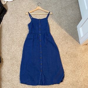 old navy button up dress